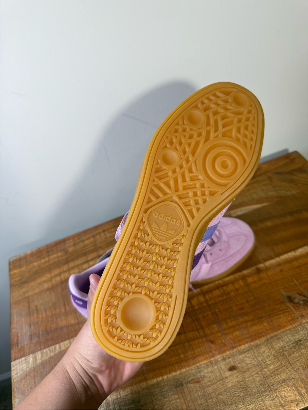 Adidas Purple rrHandball Spezial Exclusive Sneakers, Women’s 8.5 - Picture 5 of 6
